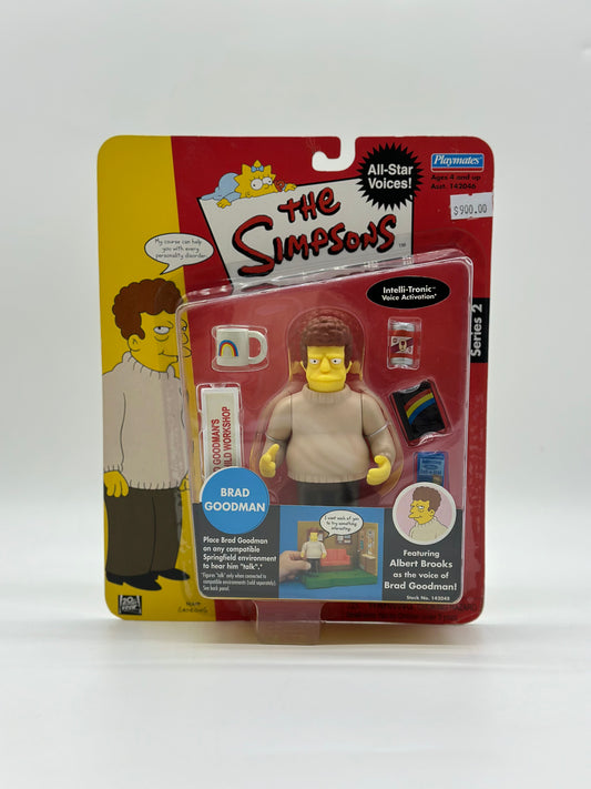 The Simpsons World Of Springfield Interactive Figure Brad Goodman