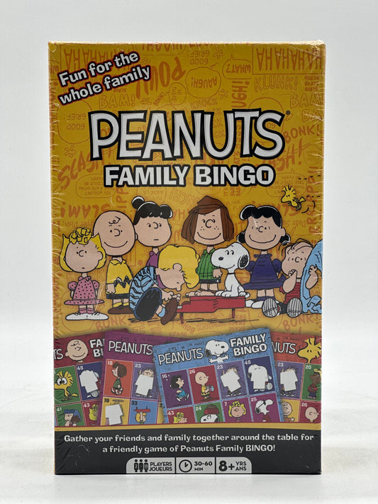 Peanuts Family Bingo