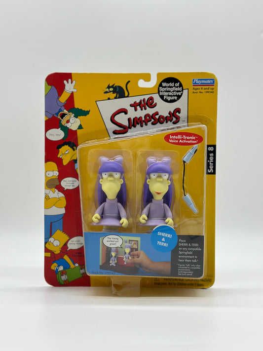 The Simpsons World Of Springfield Interactive Figure Sherri &amp; Terri