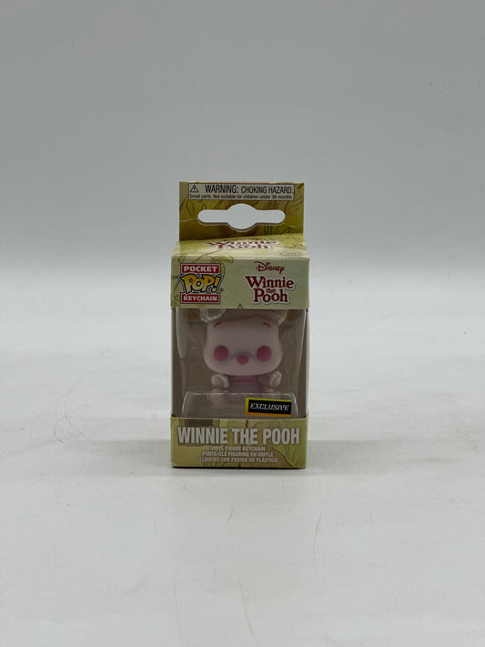 Pocket Pop! Keychain Disney Winnie The Pooh Winnie The Pooh Flocked Exclusive