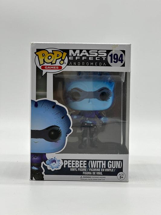 Pop! Games Mass Effect Andromeda 194 Peebee (With Gun)