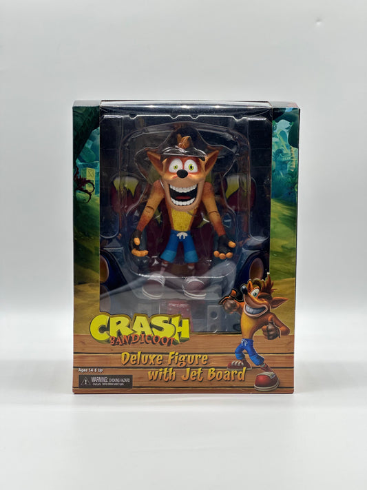 Crash Bandicoot Deluxe Figure With Jet Board