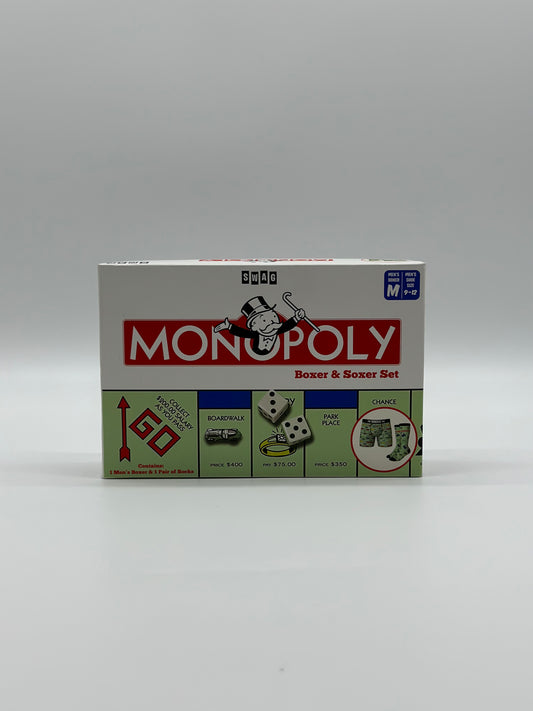 Boxer &amp; Soxer Set Monopoly Size M